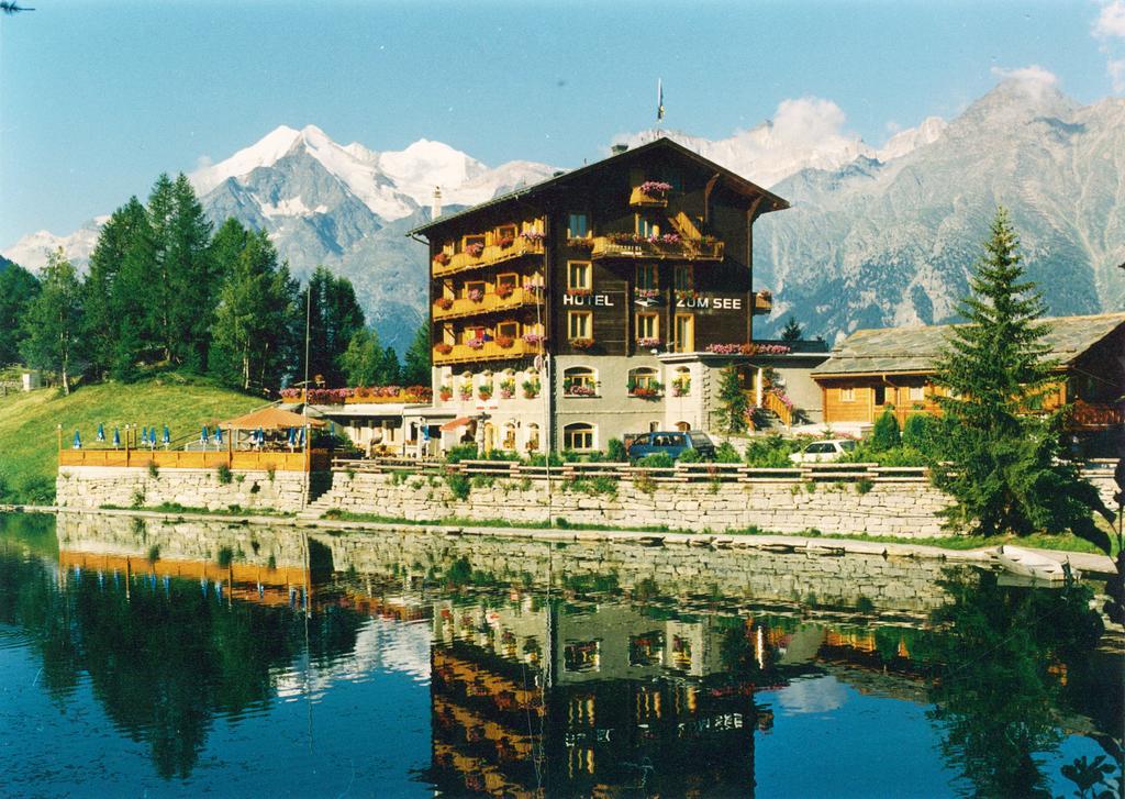 Hotel Zum See Grächen Exterior foto